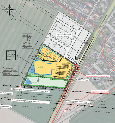 Bild zu Bebauungsplan Nr. 27 "Lebensmittelmarkt und Ärtzehaus" 4. Beteiligungsverfahren